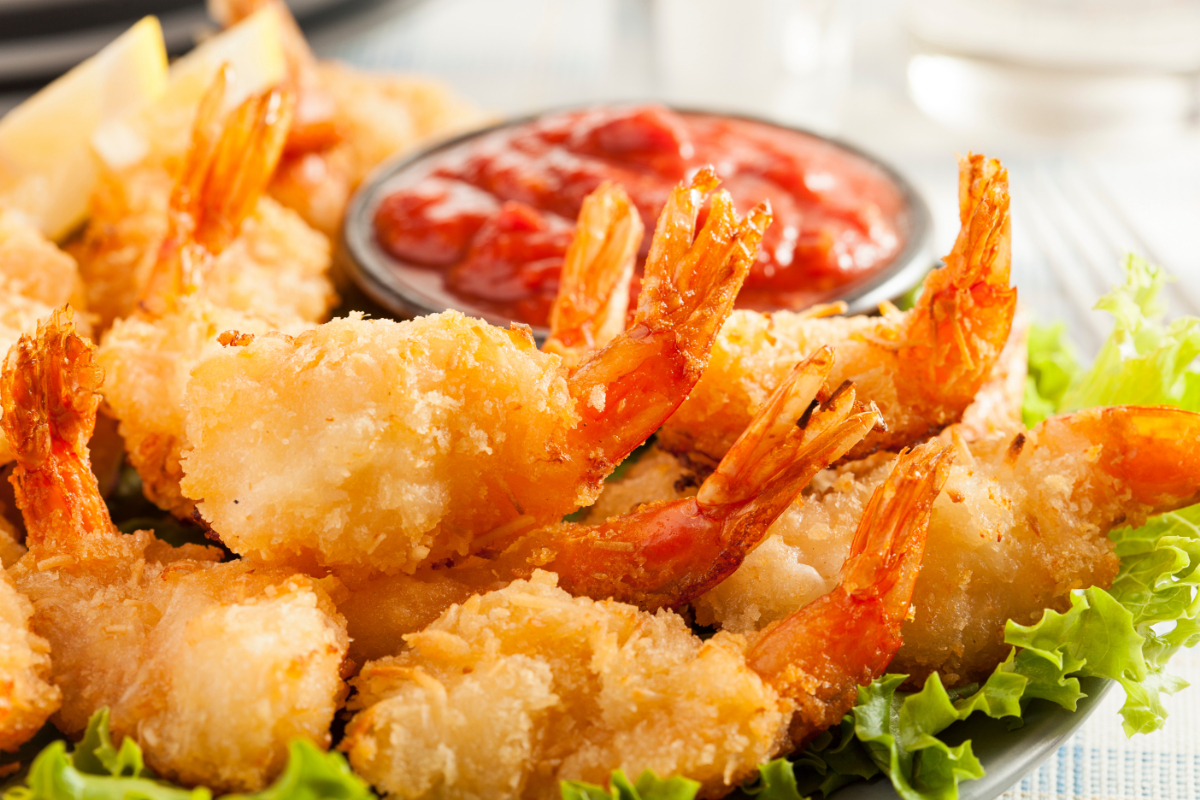 冷凍むきえびで簡単♪エビチリ玉子炒め