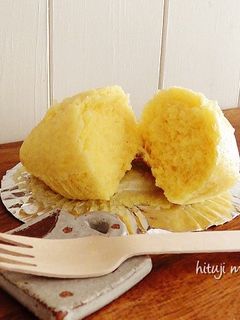 レンジdeチン!HMお好み焼き風蒸しパン