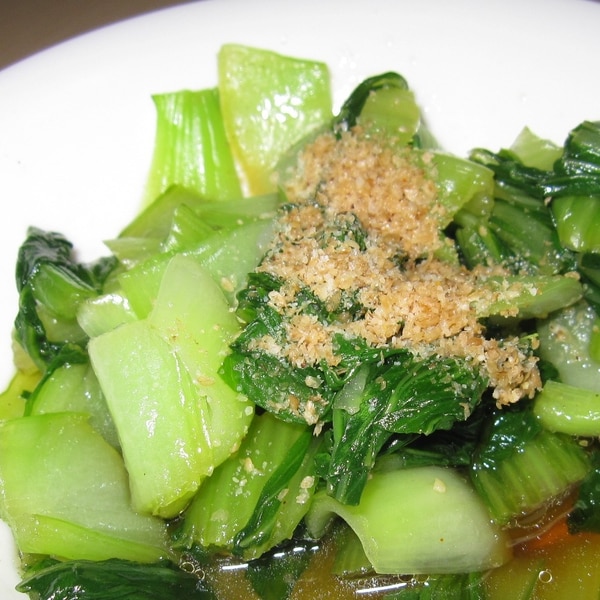 豚肉とチンゲン菜のポン酢炒め