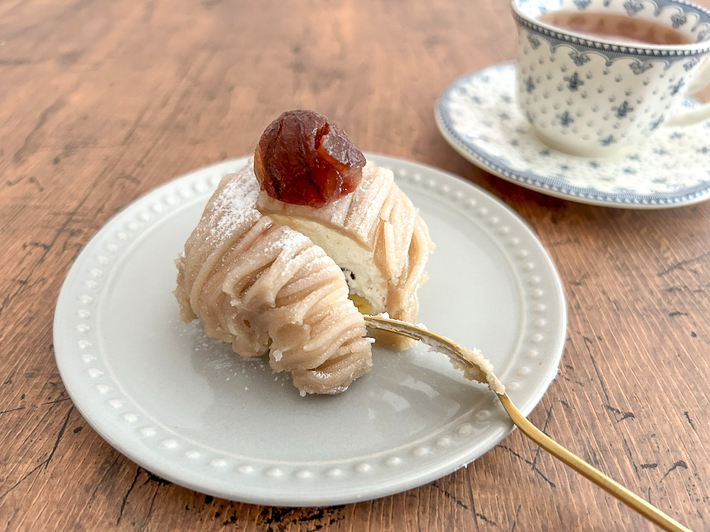 甘栗で作るモンブランのレシピ特選男の料理