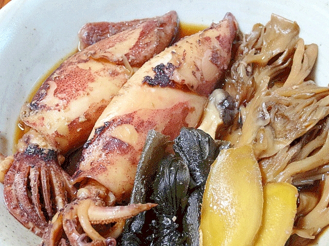 酒の肴に 子持ちヤリイカ捌き方・煮付けの作り方