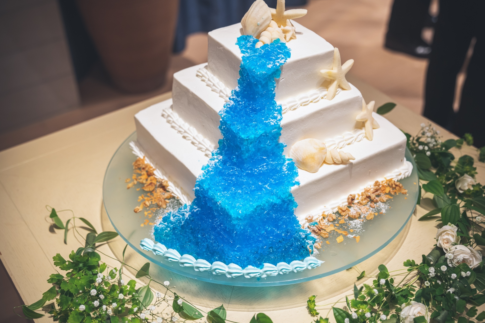 ◇オリジナルウェディングケーキ◇ザ・サーフ オーシャンテラス千葉県 稲毛海浜公園・検見川浜の結婚式場・ゲストハウス 公式