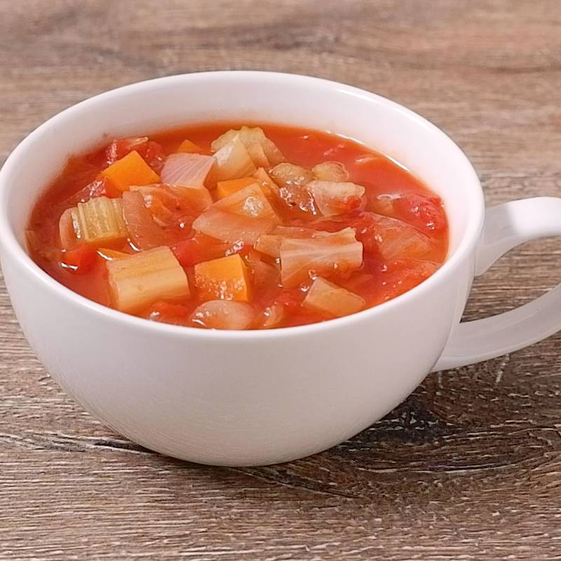 切り干し大根のトマトスープ