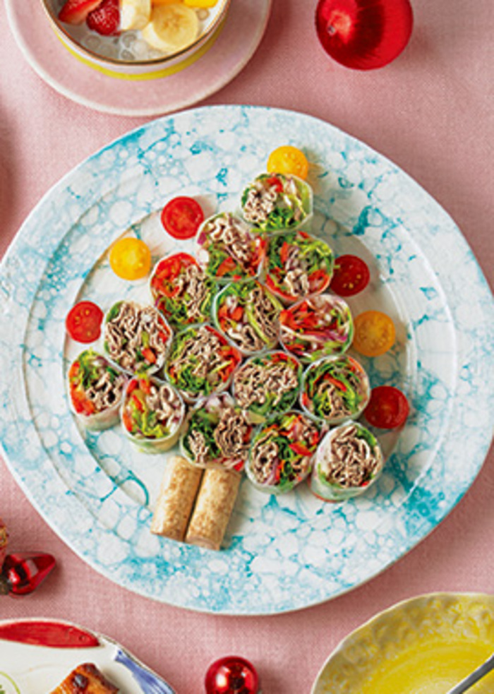 クリスマスのパーティー料理♪見栄えUPのおしゃれ盛り付けテク6選4yuuu