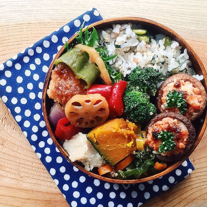 一度覚えればカンタン!お弁当を和の素材で大人っぽくするアイデア - macaroni