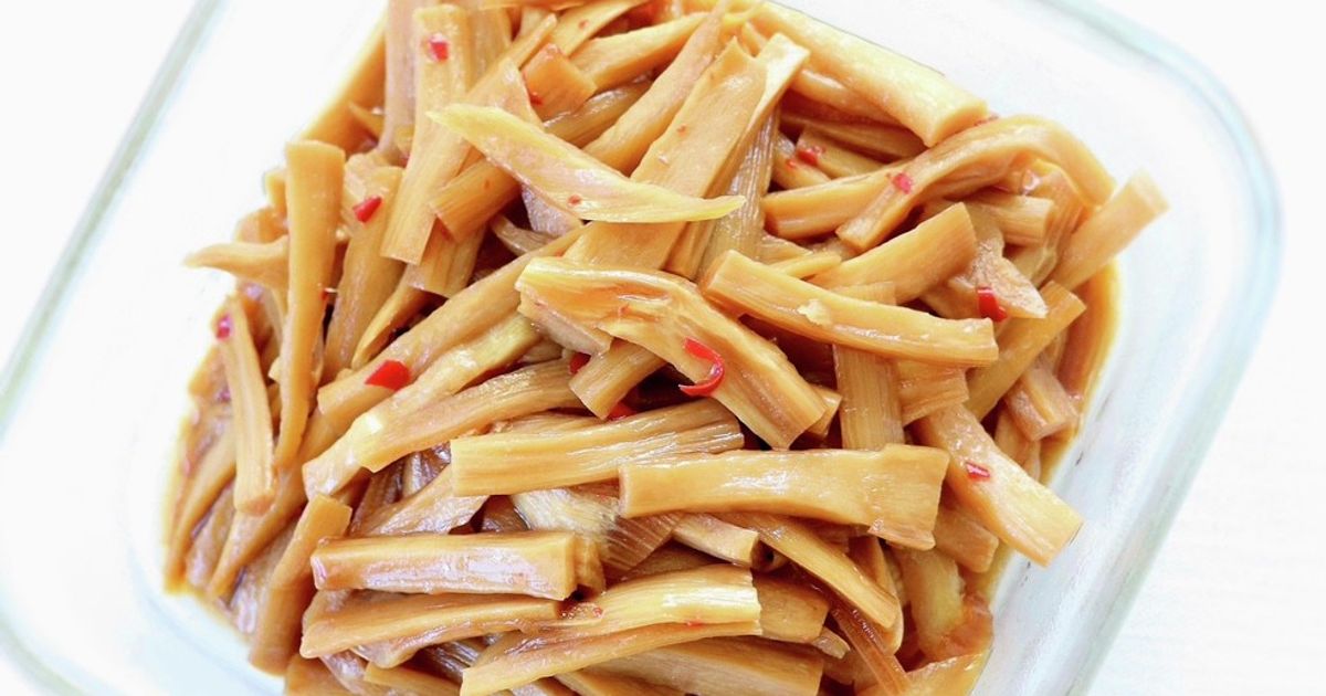 真竹のメンマ風炒め