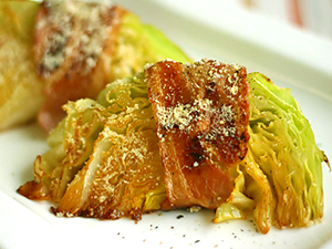 春キャベツと鶏むね肉のチーズ焼きレシピ