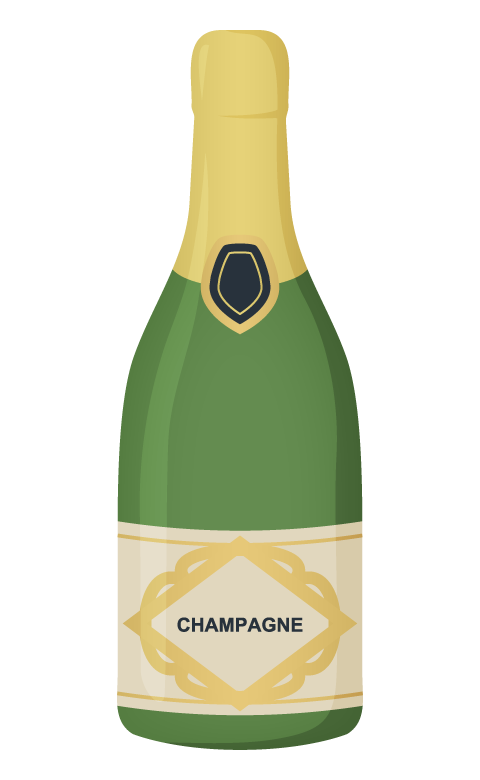 ワインボトルのイラスト ダークパーティーボトル ベクター, 暗い, パーティ, ボトルイラスト画像、PNGフリー 素材の、ロイヤリティフリ