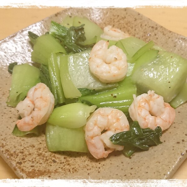 チンゲン菜と干しエビのしょうがあんかけＪＡいちかわ