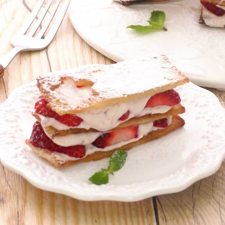 基本からアレンジまで!思わずつくりたくなる「ミルフィーユ 食パン」のレシピ集クックパッド