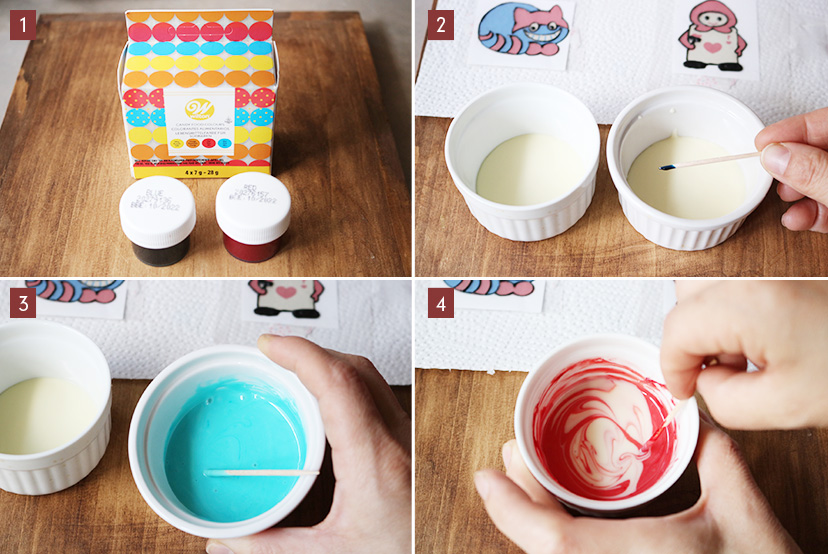 キャラデコに使う色チョコの作り方 by さと＠まっちゃんクックパッド簡単おいしいみんなのレシピが392万品