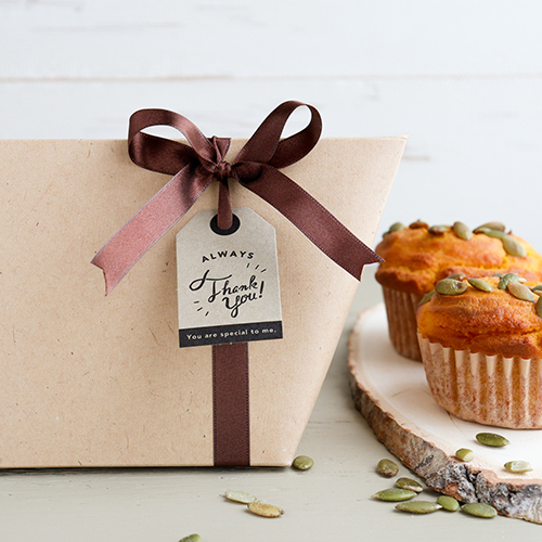 マフィンの包み方は？100均で簡単おしゃれなプレゼントラッピング