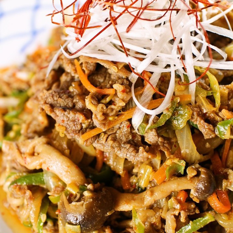 韓国料理 プルコギ学校給食レシピ株式会社SN食品研究所