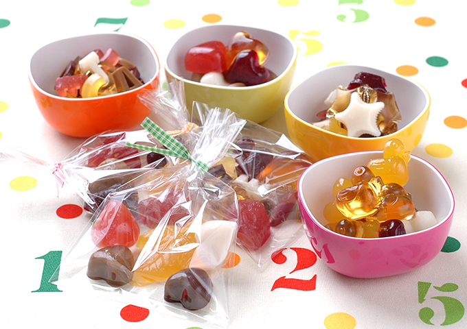 ゼラチンとペクチンで作る簡単グミ共立食品株式会社