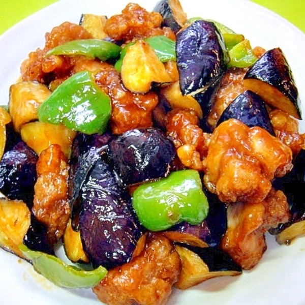 市販の総菜も栄養たっぷりに！から揚げとナスの甘酢あんかけESSEonline エッセ オンライン