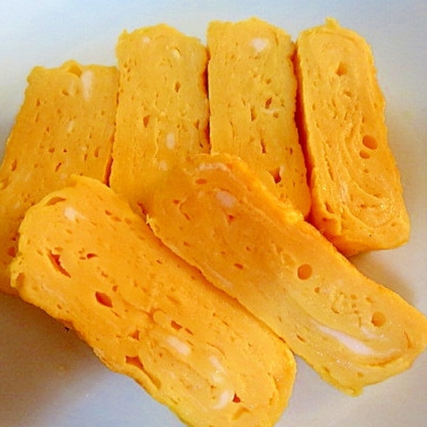 卵3個で☆簡単♪だし巻き玉子