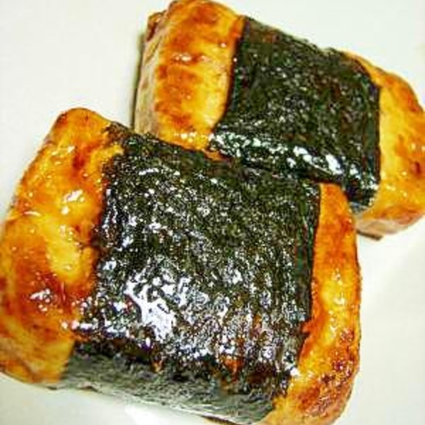 豆腐餅磯辺焼き