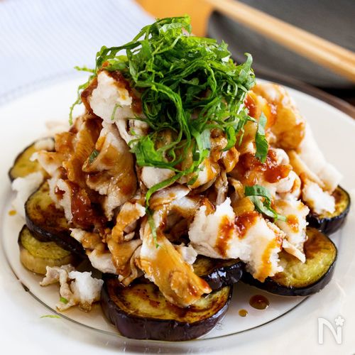 豚肉の焼きしゃぶ ねぎソース