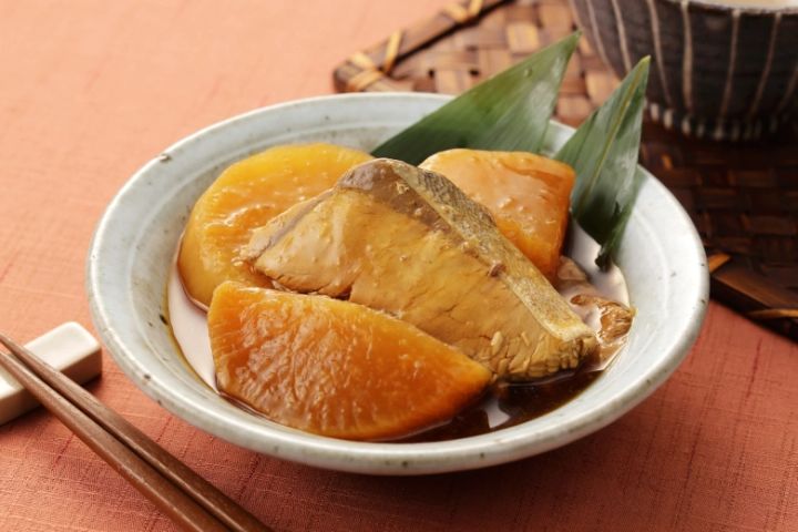 ひとくちぶり大根の献立 副菜:豆苗のうま味炒め、汁物:里芋のけんちん汁風 献立・メニュー 味の素パーク たべる楽しさを、もっと