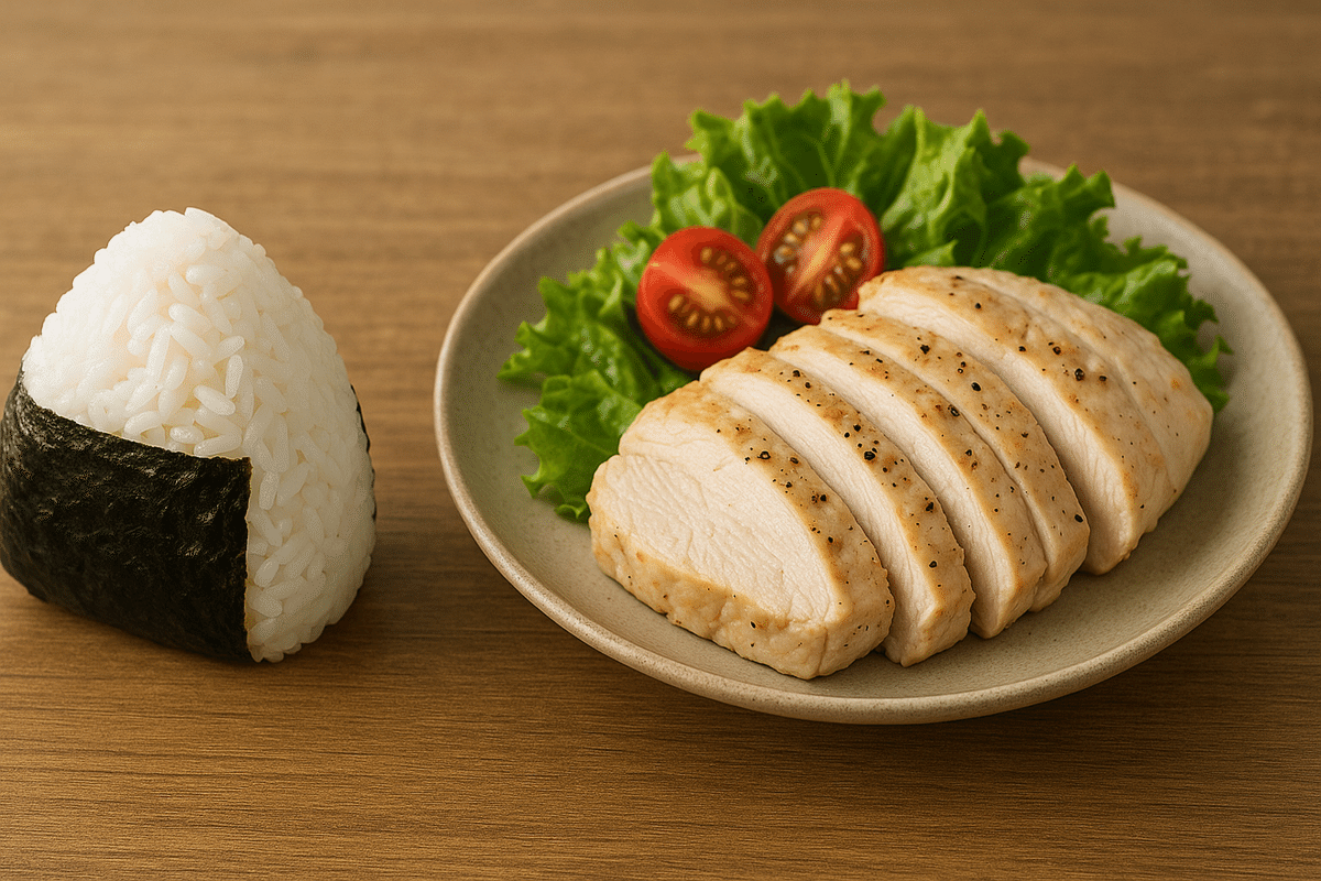 サラダチキンの混ぜごはんおにぎりChef de PRISMATE シェフドプリズメイト プリズメイト 調理家電でつくる レシピ サイト