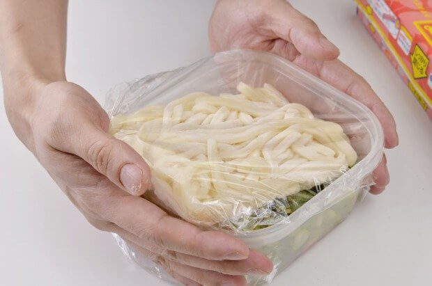 レンジで5分！フォルマッジョうどん！リュウジさんの簡単冷凍うどんアレンジレシピ - イギーとポル 福岡グルメ