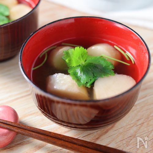 てまり麩の吸い物トキワさん家のキッチン