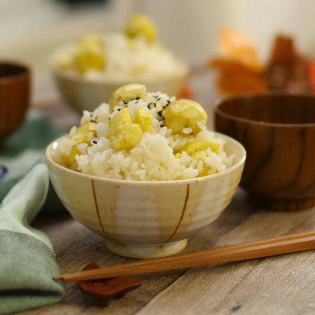 簡単栗ごはん✤混ぜるだけ