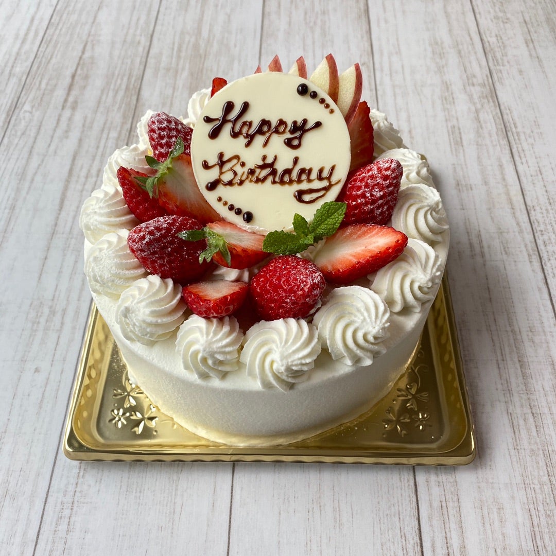 ケーキの大きさ 号数 と人数の早見表 3号～7号サイズを比較