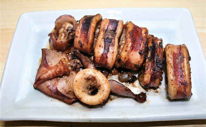 ホタルイカの沖漬とかんずり唐辛子を使ったアレンジ料理kyokoの「食べてキレイに健康に♪」