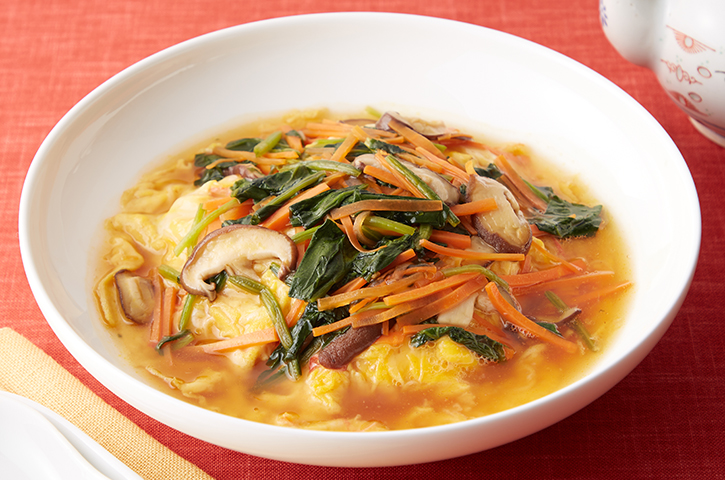 手抜きでも美味しい天津飯の作り方をご紹介!ふかひれスープの素で作る卵たっぷり天津飯のレシピ忍者の中華飯店