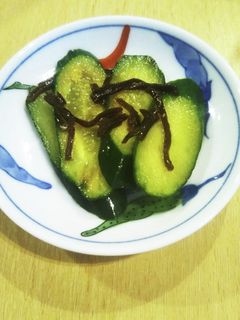 きゅうりの一本漬け