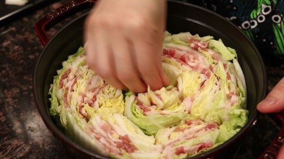 ５分で準備完了♡飲み干すミルフィーユ鍋