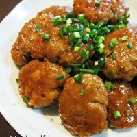 お弁当にピッタリ！豚ひき肉のつくね