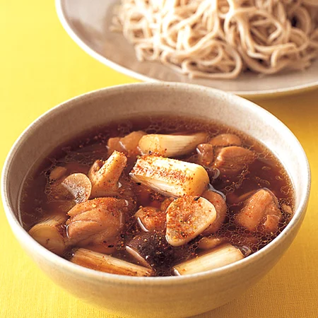 我が家自慢の鶏南蛮そば 鶏肉と椎茸のお出汁でほっこり♡