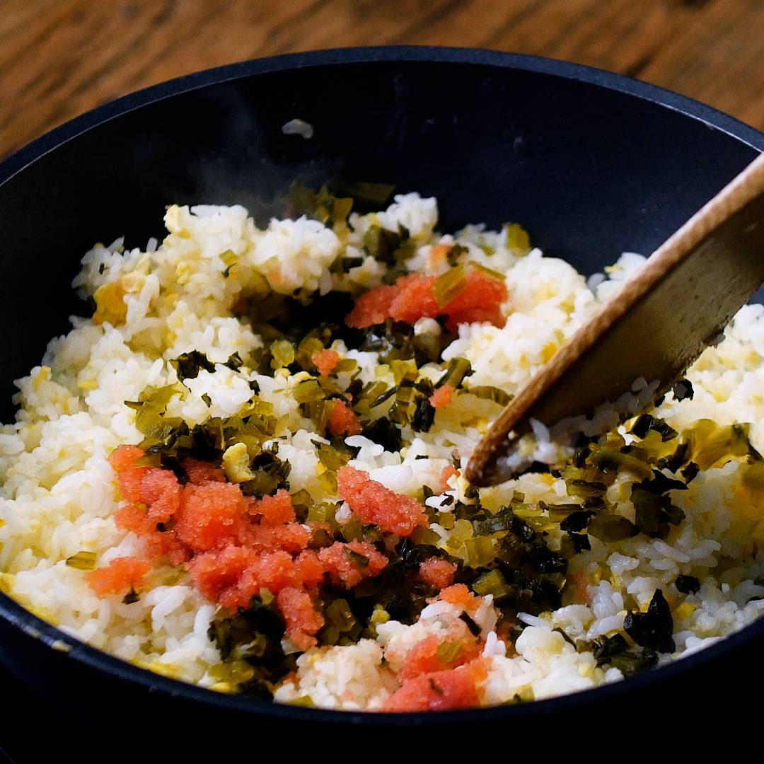 明太高菜チャーハンヤオコーレシピ by Cooking Support