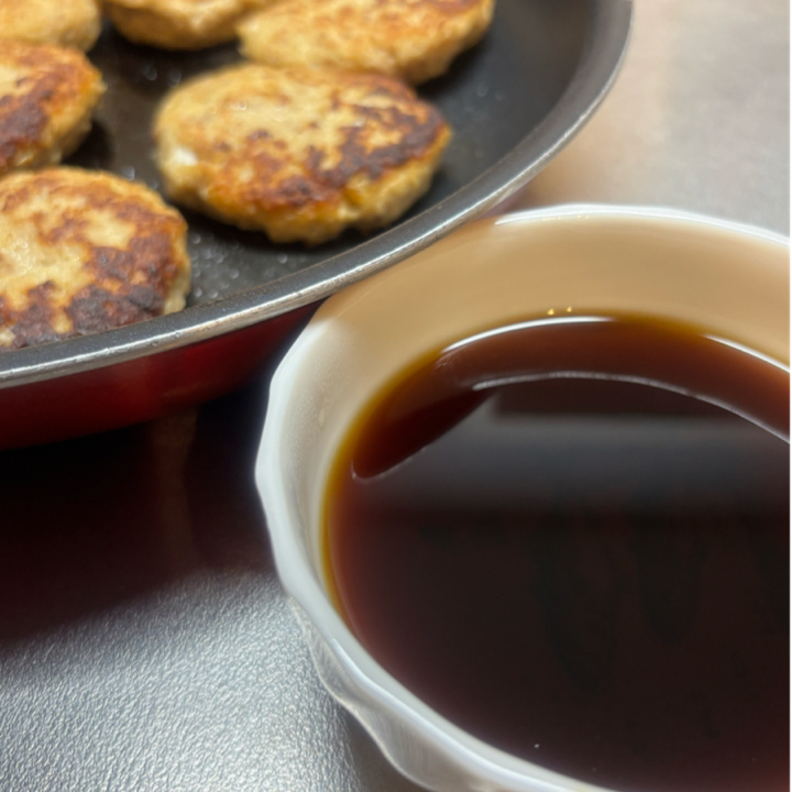簡単ハンバーグのタレ！照り焼きソース味