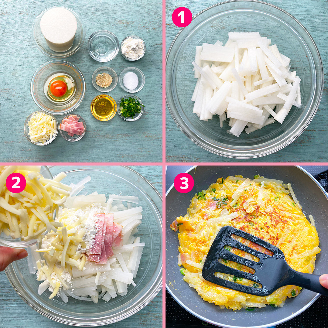 基本からアレンジまで！思わずつくりたくなる「大根もち ベーコン チーズ」のレシピ集クックパッド