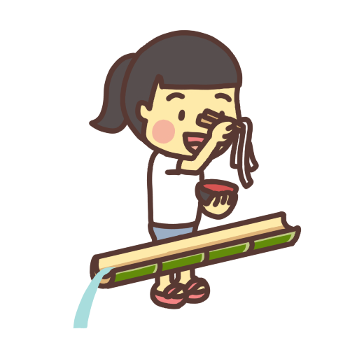 そうめん イラストのかわいい手書き無料フリー素材まとめ - ONWAイラスト