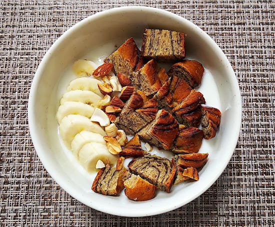 バナナ＆ヨーグルトdeフレンチトースト♪ by shokenママクックパッド簡単おいしいみんなのレシピが392万品