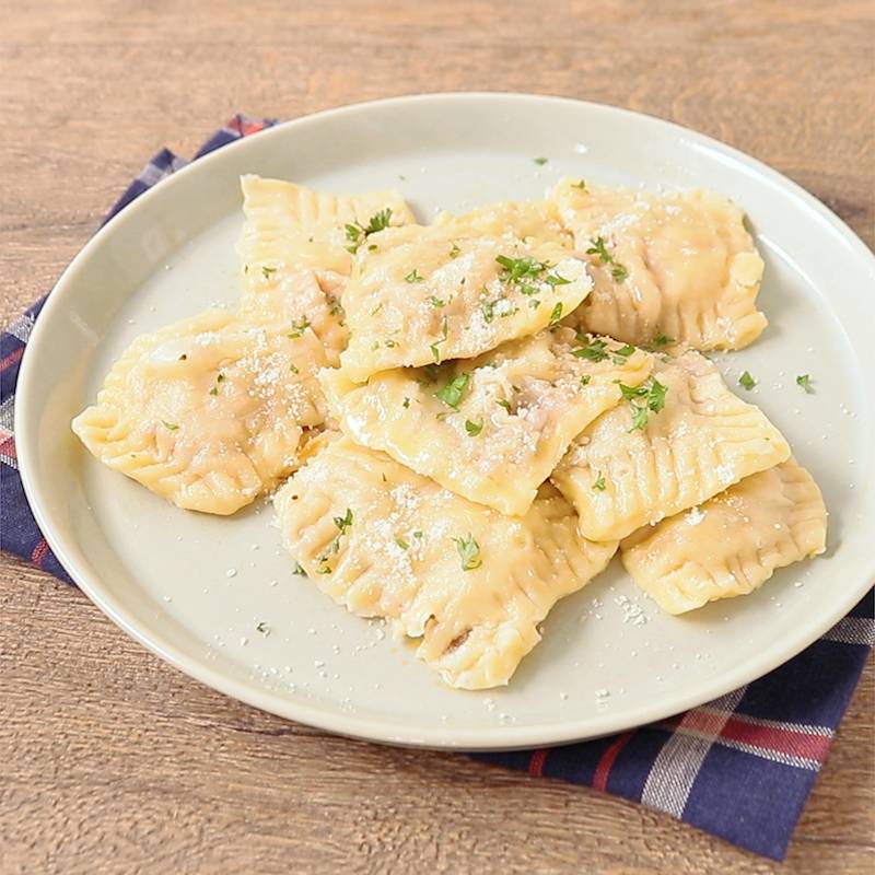 ラビオリ風クリームソースヤオコーレシピ by Cooking Support