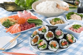 2021年 5月5日 こどもの日は手巻き寿司パーティでお祝い♪ 用意するもの一覧Sushi Sakana design