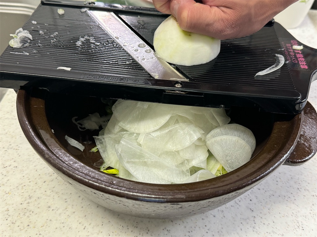 豚バラきのこ鍋