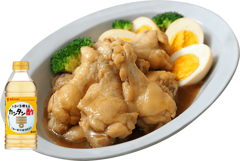 圧力鍋でほろほろ！手羽元のカンタン酢さっぱり煮♪