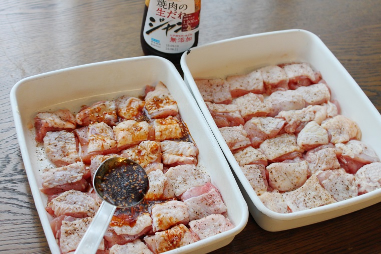 ホットプレートでおうち焼き鳥