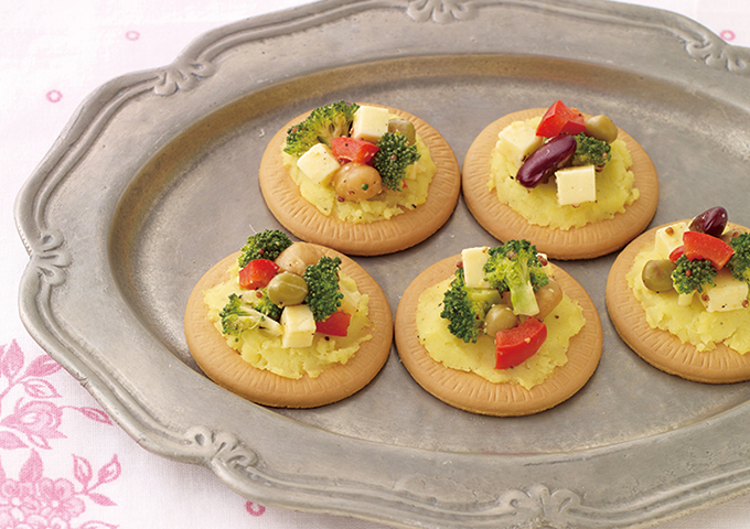 しっとりおいしい ビスケットケーキ