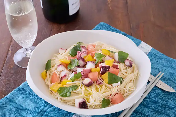 白だしで出来る!和風明太クリームパスタ