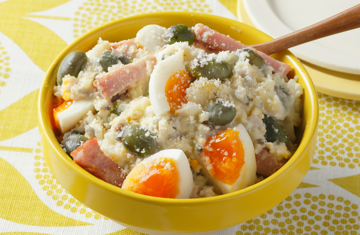 レシピ 味玉で♪居酒屋風ポテトサラダ