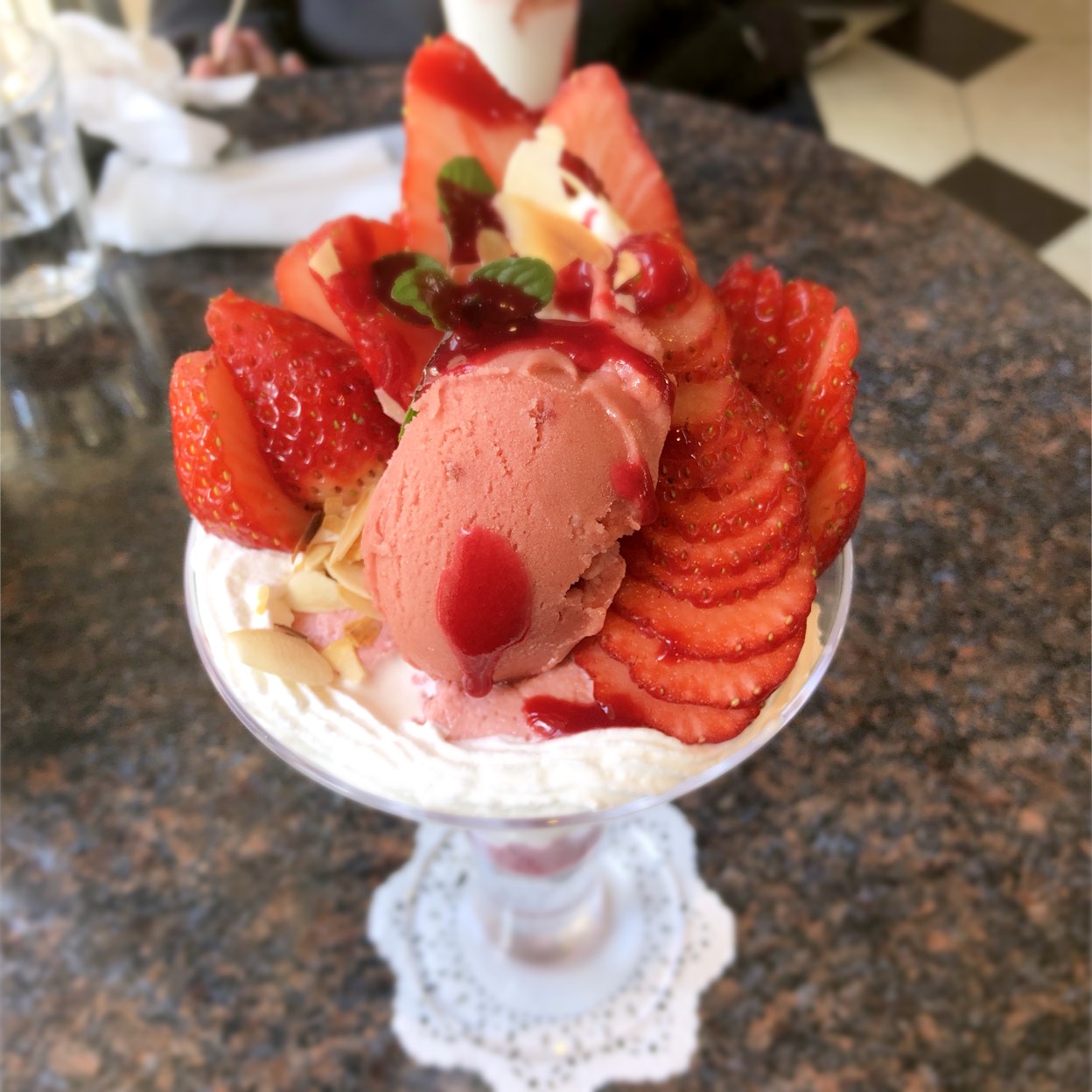 オルソンさんのいちご - 河口湖 カフェ食べログ