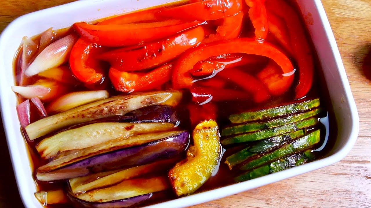 野菜たっぷり♪簡単おいしい焼き浸しレシピヤマサ醤油株式会社