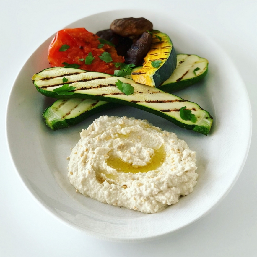 蒸し豆フムスのカナッペ蒸し大豆情報サイト「蒸し大豆タウン」